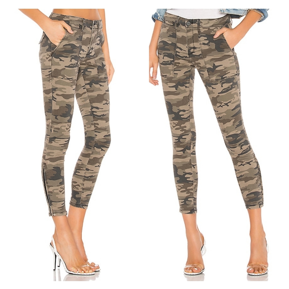 Sanctuary: Fast Track Zip Chinos in Camo